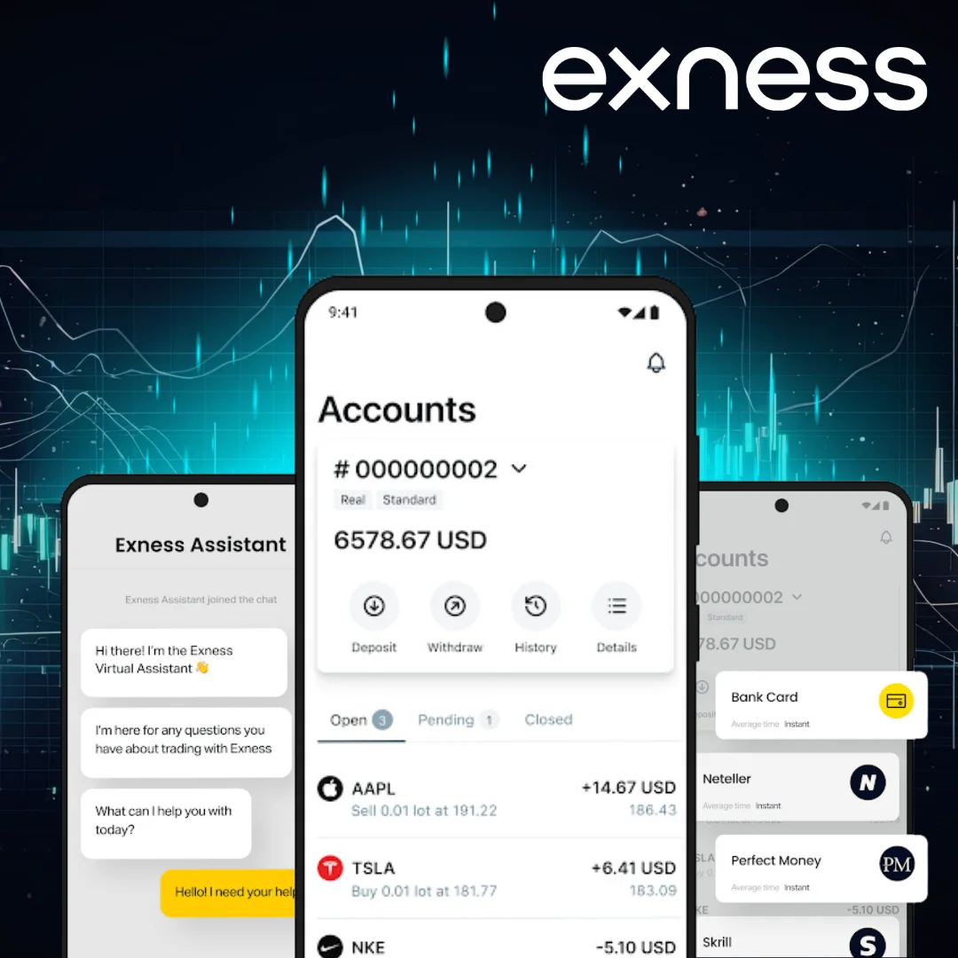 Trading with the Exness App